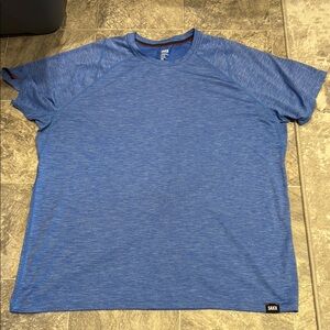 Saxx Men's Heathered Blue Short Sleeve Tee